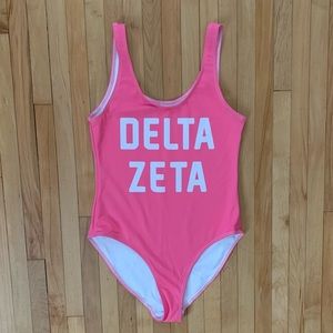 Delta Zeta Barbie Swimsuit